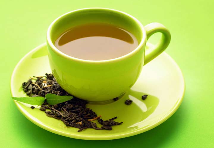 درمان خانگی کبد چرب - چای سبز در بهبود کبد چرب موثر است.