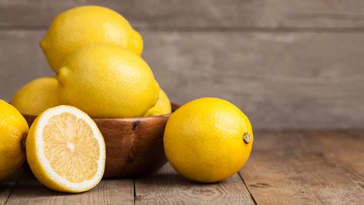 لیمو برای پاکسازی پوست