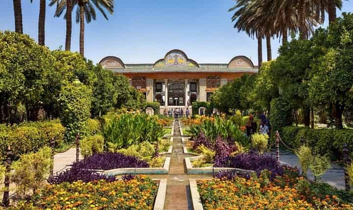 باغ نارنجستان از جاهای دیدنی شیراز