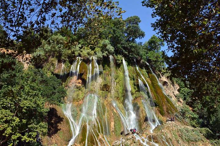 آبشار بیشه - جاهای دیدنی لرستان - عکس ایوب فارابی