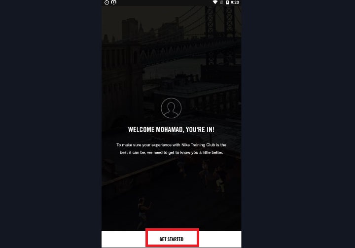 برنامه ورزشی اندروید - طرز کار با Nike Training Club