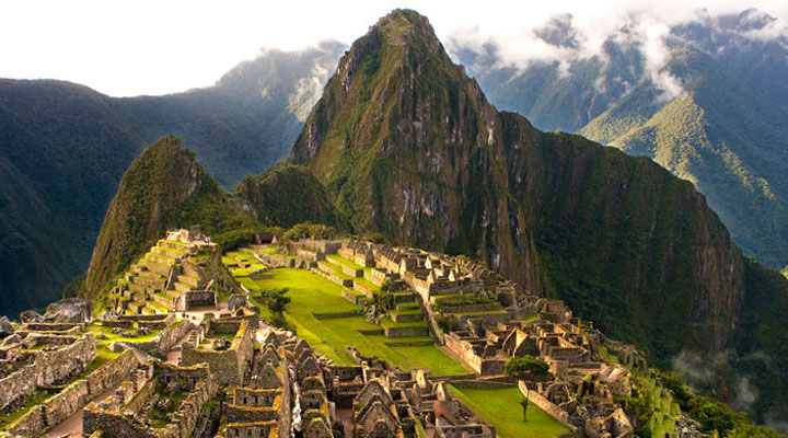 Machu Picchu, one of the important cities of the Inca civilization