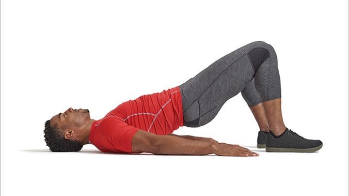 Exercise for sciatica pain - hip bridge