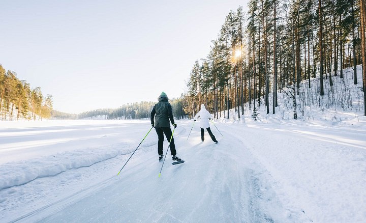 Skating tour is one of the types of skating or ice skating.