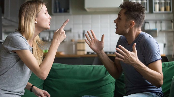 Talk to your spouse to change the annoying habit