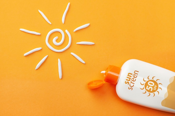 Sunscreen with spf 50