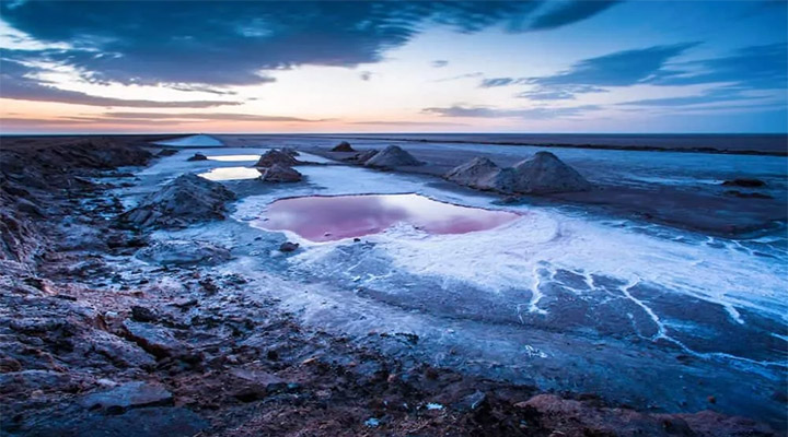 دریاچه نمک شط الجريد