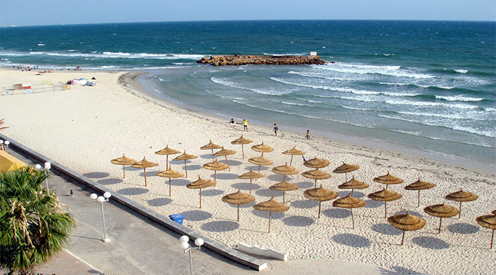 سواحل شهر سوسه در کشور تونس