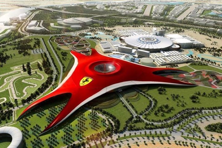 The best amusement park in the world: Ferrari world