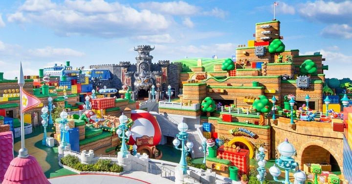 The best amusement park in the world: Super Nintendo World